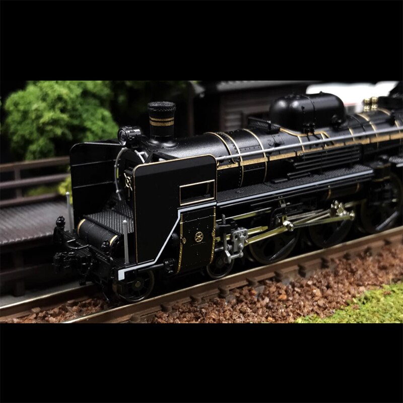 KATO 1/150 N-type Simulation Steam Locomotive Train Model 2024-1 SL C57 Steam Locomotive Rail Car No. 1 Model Toy