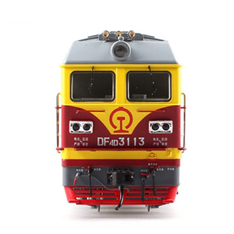 New Train Model HO 1/87 Simulation Dongfeng 4D Quasi-high-speed Diesel Locomotive DF4D Rail Car Hot Wheels