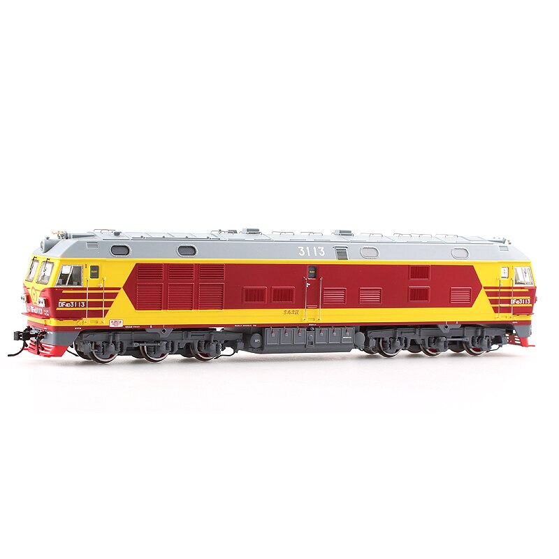 New Train Model HO 1/87 Simulation Dongfeng 4D Quasi-high-speed Diesel Locomotive DF4D Rail Car Hot Wheels