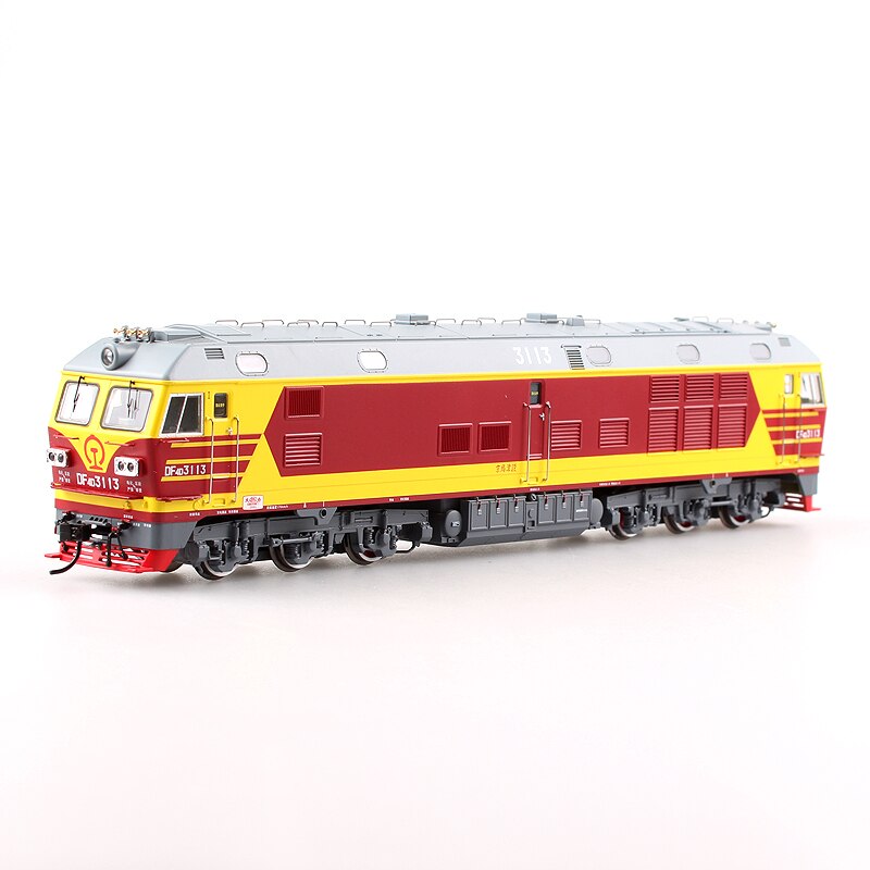 New Train Model HO 1/87 Simulation Dongfeng 4D Quasi-high-speed Diesel Locomotive DF4D Rail Car Hot Wheels