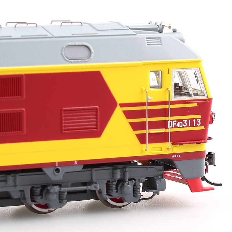 New Train Model HO 1/87 Simulation Dongfeng 4D Quasi-high-speed Diesel Locomotive DF4D Rail Car Hot Wheels