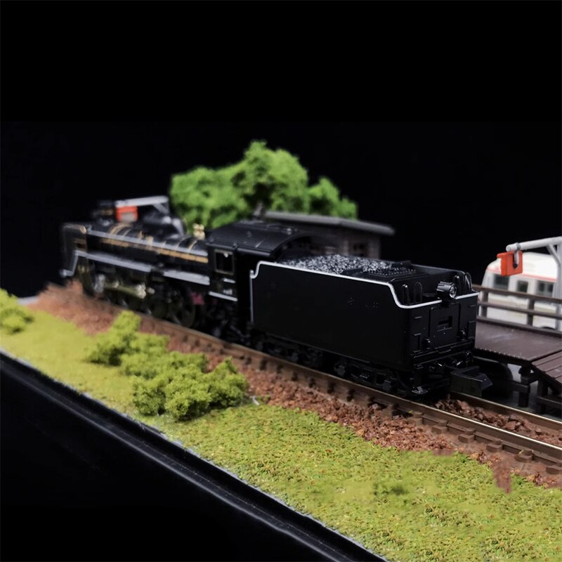 KATO 1/150 N-type Simulation Steam Locomotive Train Model 2024-1 SL C57 Steam Locomotive Rail Car No. 1 Model Toy